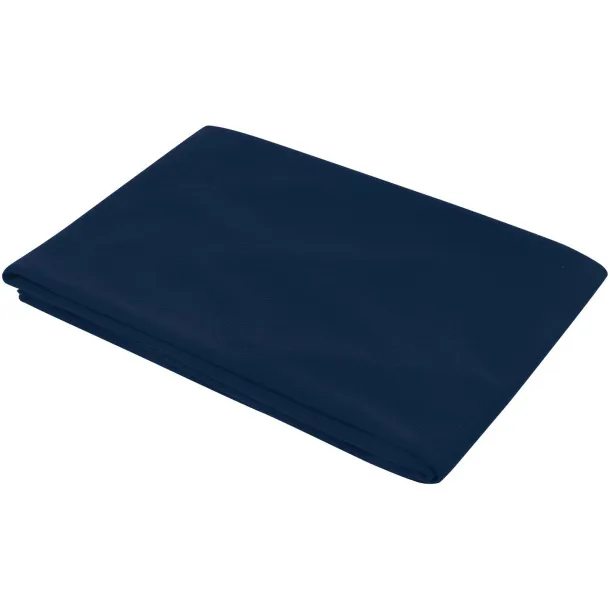 Lucas RPET sportski ručnik, 50x100 cm - 140 g/m² Mornarsko plava