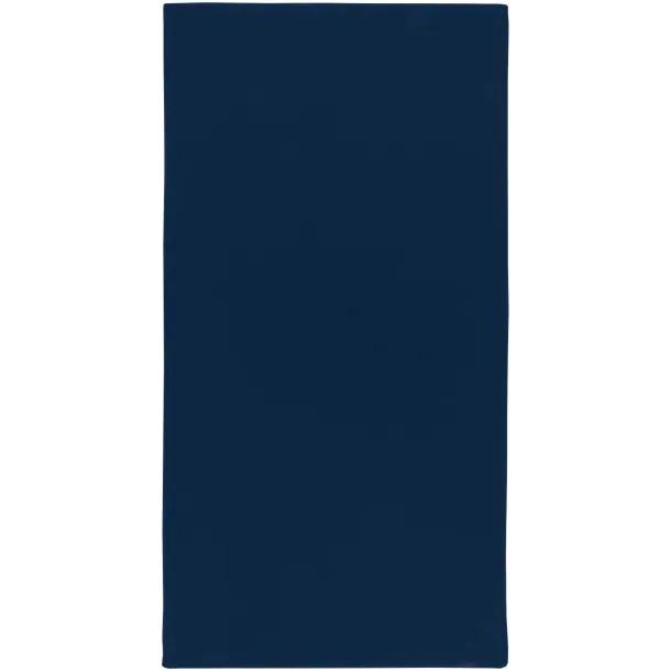 Lucas RPET sport towel 50x100 cm Navy Blue