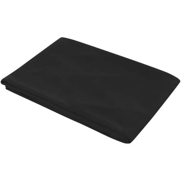 Lucas RPET sportski ručnik, 50x100 cm - 140 g/m² Crna