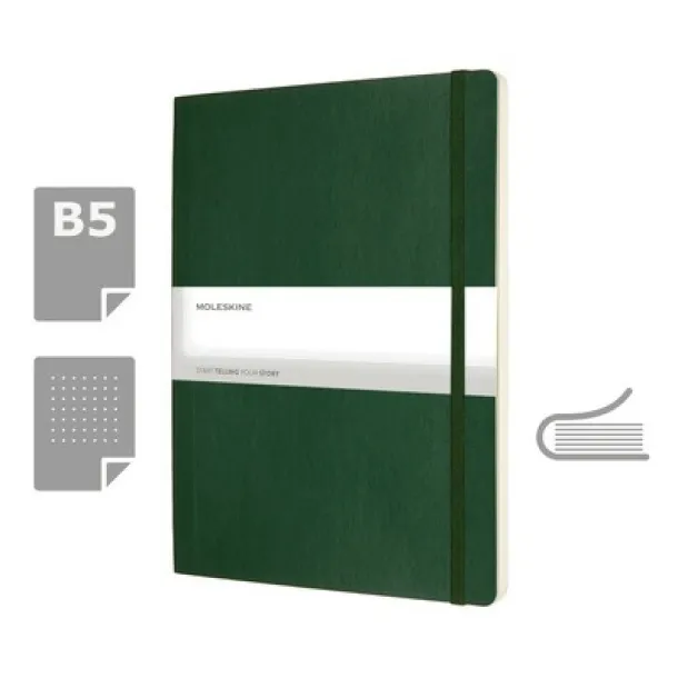  MOLESKINE Notebook approx. B5 khaki