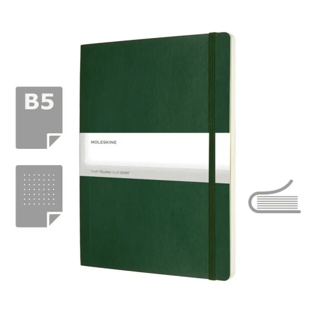  MOLESKINE Notebook approx. B5 khaki