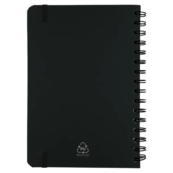  Spiralni notes, cca A5 black