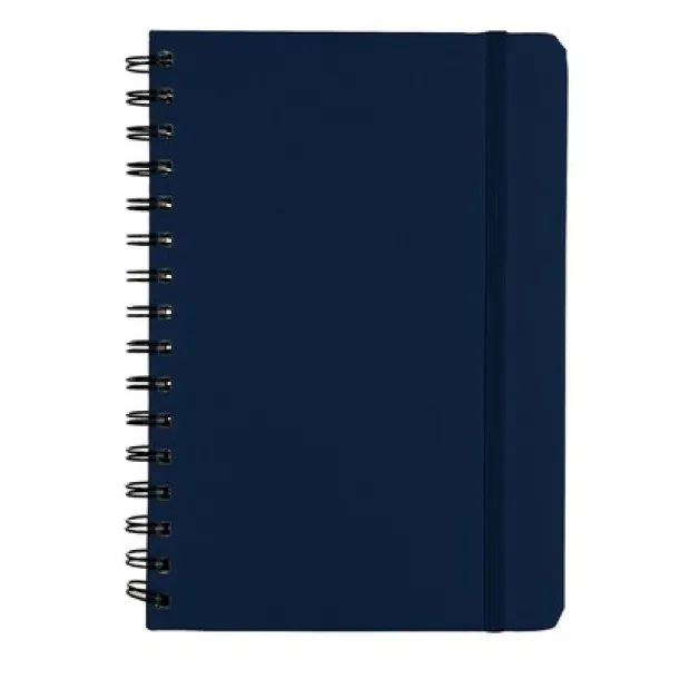  Spiralni notes, cca A5 navy blue