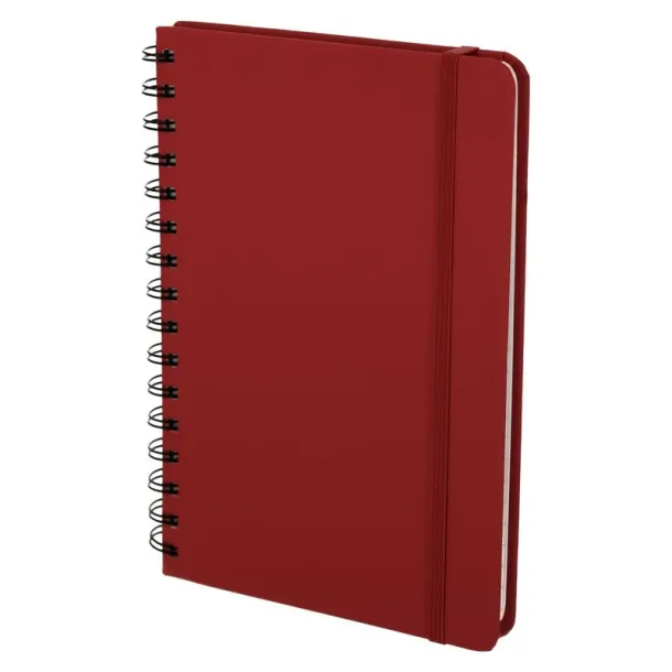  Spiralni notes, cca A5 red