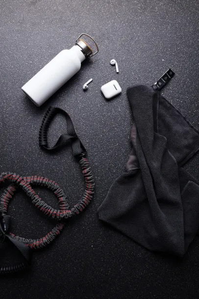  VINGA RPET active dry ručnik, 40x80 - Vinga Crna 