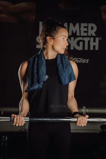  VINGA RPET active dry towel 40x80 - Vinga Plava 