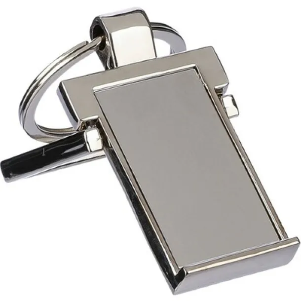  Keyring, phone stand silver