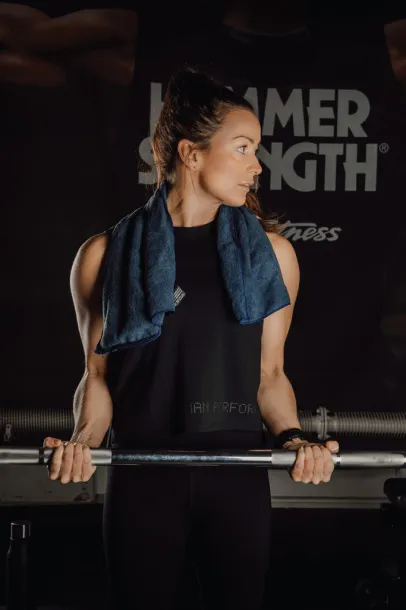  VINGA RPET active dry towel 40x80 - Vinga Plava 