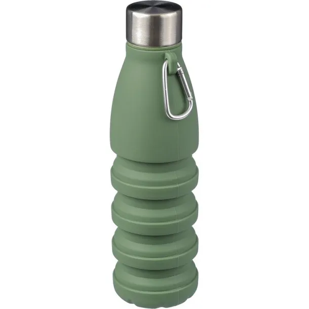  Foldable sports bottle 550 ml with carabiner 45533C