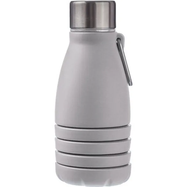  Foldable sports bottle 550 ml with carabiner A69F99