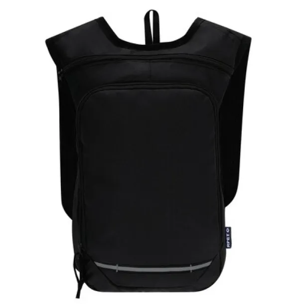  RPET backpack Crna