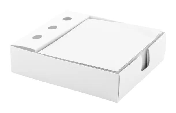 Nolty pen holder notepad White