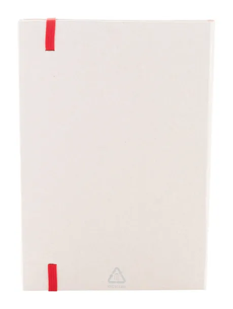 Relact Note milk carton notebook Red