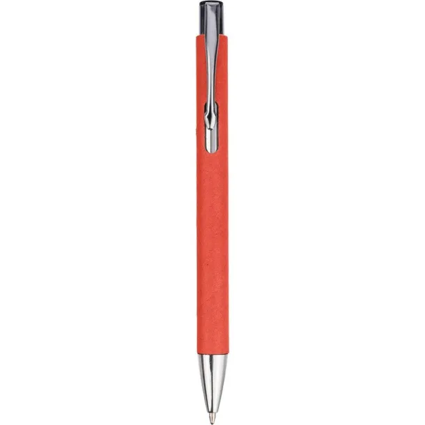  Recycled paper ball pen Crvena