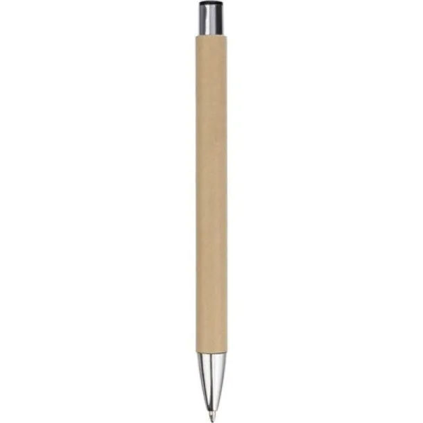  Recycled paper ball pen brown