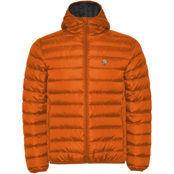 Norway men's insulated jacket - Roly Vermillon Orange