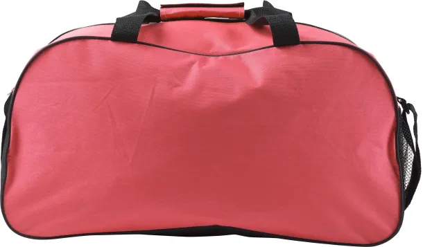 Corinne Polyester (600D) sports bag  red