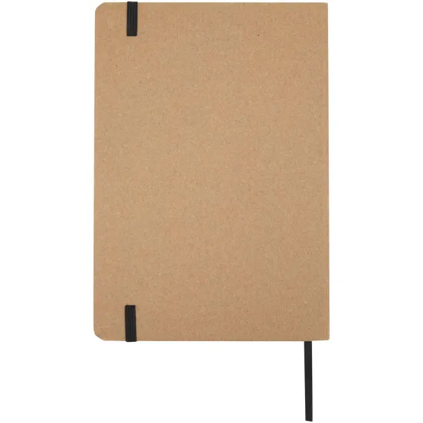 Holm A5 stone paper hard cover notebook with lined pages Beige
