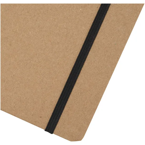 Holm A5 stone paper hard cover notebook with lined pages Beige
