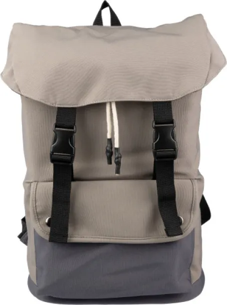 JÜRGEN ruksak od poliestera (600D), 15" taupe