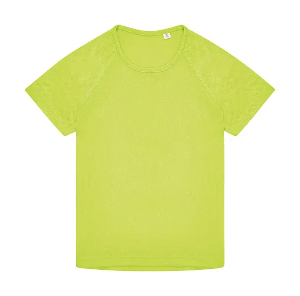 Active majica kratkih rukava / dječja, 140 g/m² - B&C Ultra Yellow