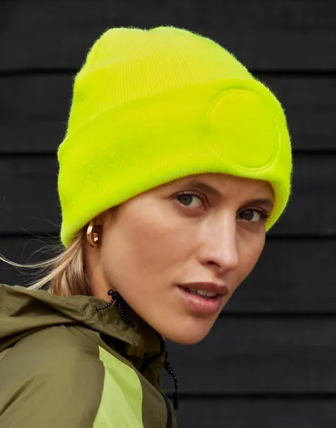  Circular Patch Beanie - Beechfield