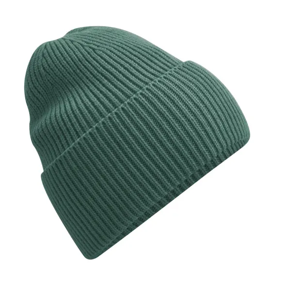  Oversized Cuffed Beanie - Beechfield Marine Green