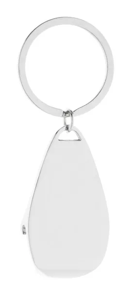 Kapka bottle opener keyring Silver