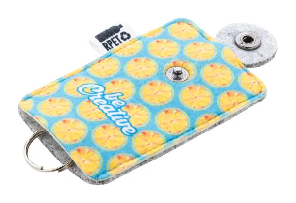 CreaFelt Keysave custom keyring pouch White Grey