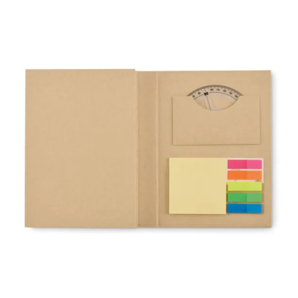 CENOTE Stationary set with notepad Beige