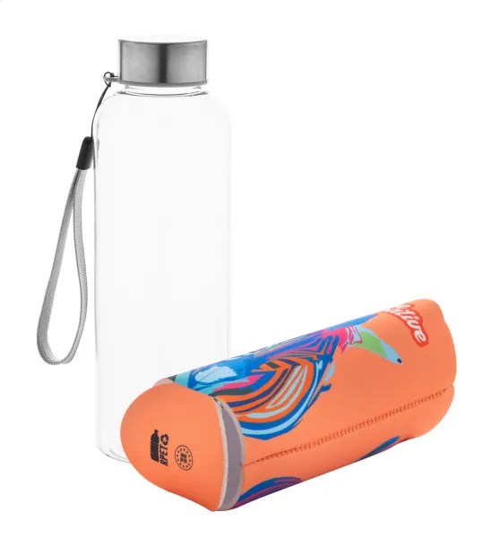 Pemba Creative Rpet boca za vodu, 500 ml Bijela Bijela