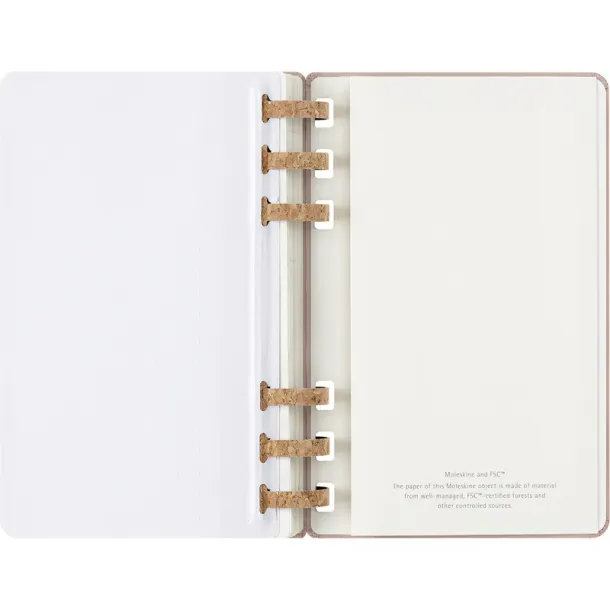  MOLESKINE spiral planner beige