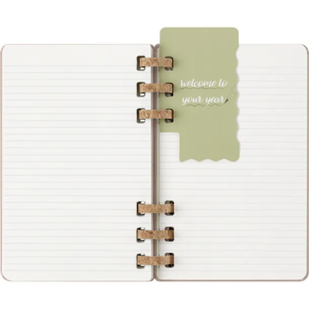  MOLESKINE spiral planner beige