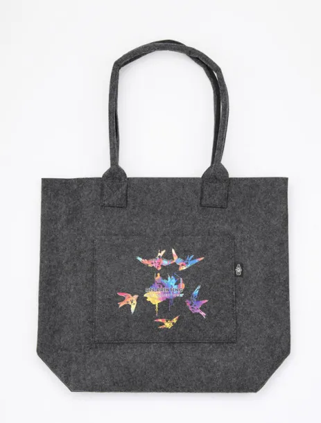  Felt bag grafitowy