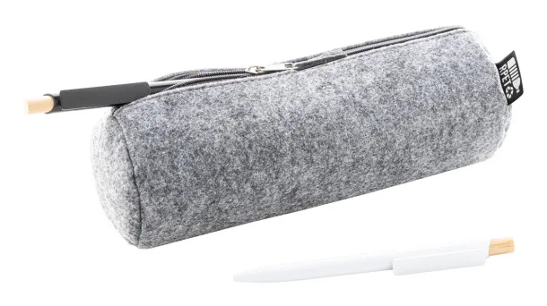 Refelt Draw RPET felt pen case Grey