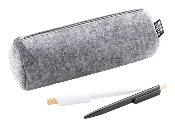 Refelt Draw RPET felt pen case Grey