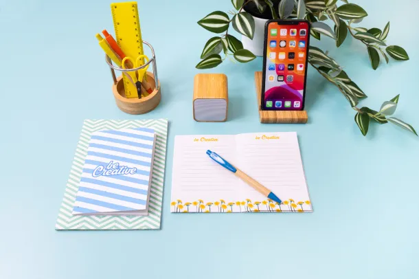 CreaNote Plus A6 Seed custom seed paper notebook White