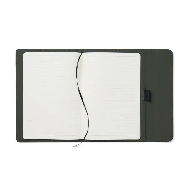  VINGA Baltimore GRS certified paper & PU notebook - Vinga Green 