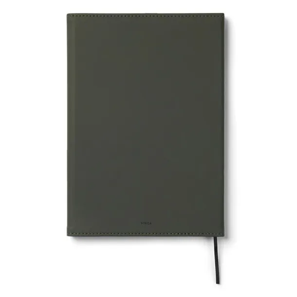  VINGA Baltimore GRS certified paper & PU notebook - Vinga Green 