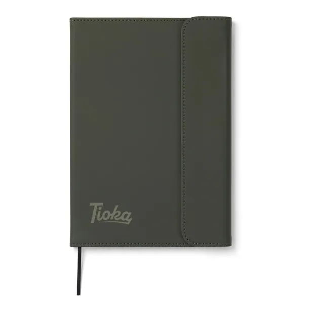  VINGA Baltimore GRS certified paper & PU notebook - Vinga Green 