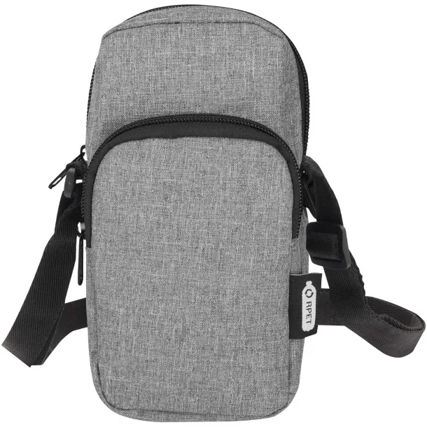 Ross GRS recycled phone pouch Heather grey