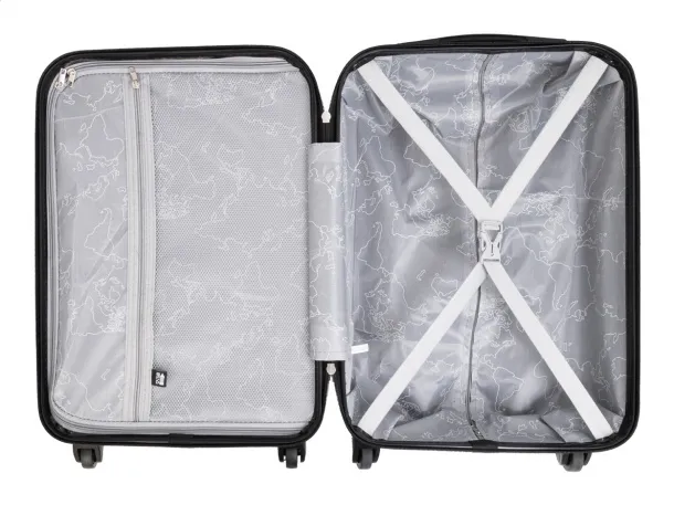 Airmile RPET carry-on luggage Silver