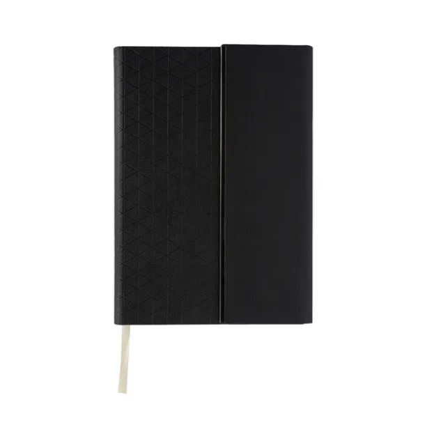 ZINARI squared notebook Black