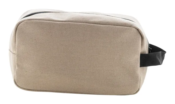 Rebyss Beauty recycled canvas cosmetic bag Beige