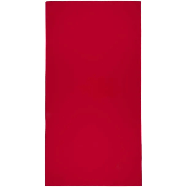 Lucas RPET sportski ručnik, 70x140 cm - 140 g/m² Crvena