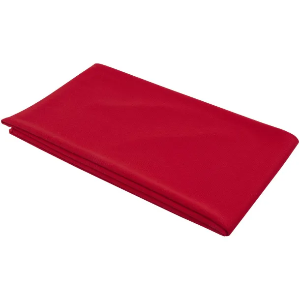 Lucas RPET sport towel 70x140 cm Red