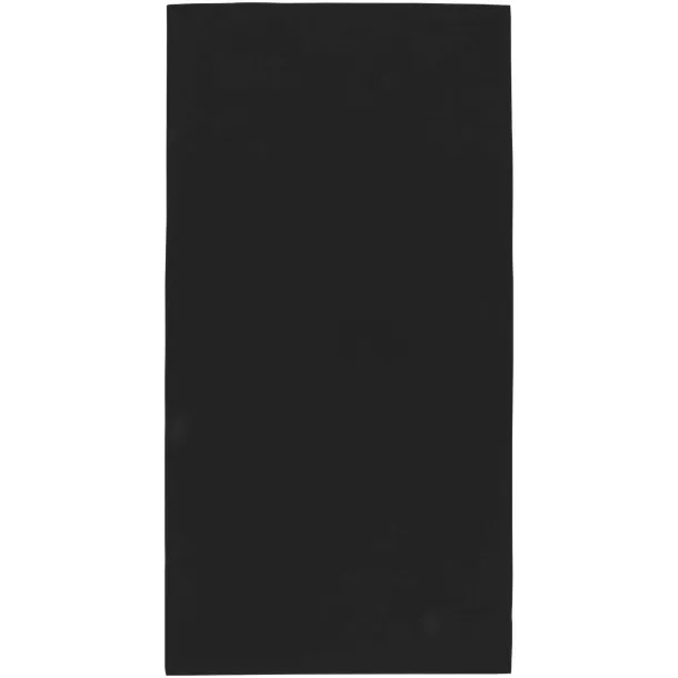 Lucas RPET sportski ručnik, 70x140 cm - 140 g/m² Crna