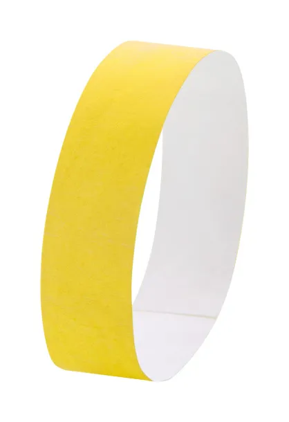Wristvek tyvek wristbands (10 pcs) Yellow