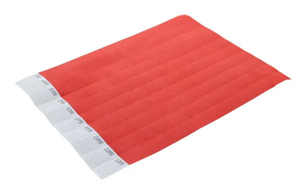 Wristvek tyvek wristbands (10 pcs) Red
