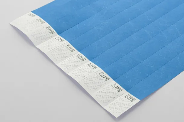 Wristvek tyvek wristbands (10 pcs) Light blue